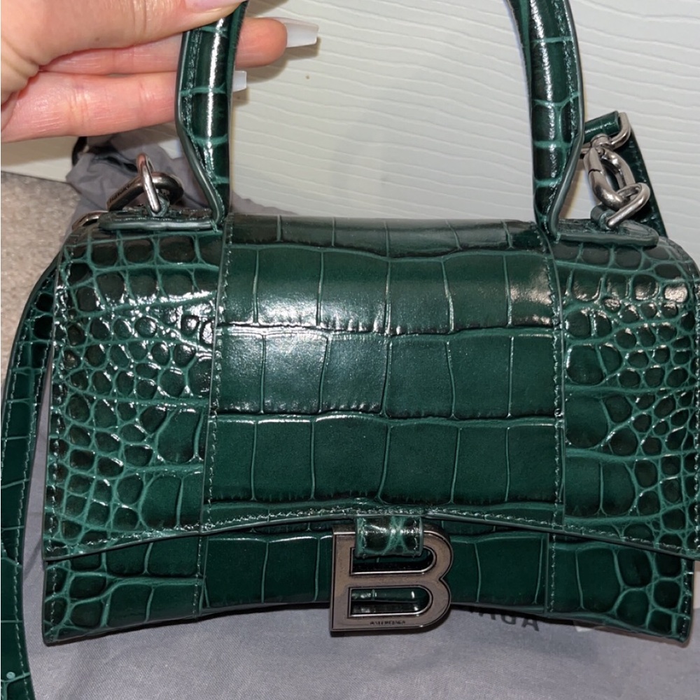 Balenciaga Crocodile Embossed Bag